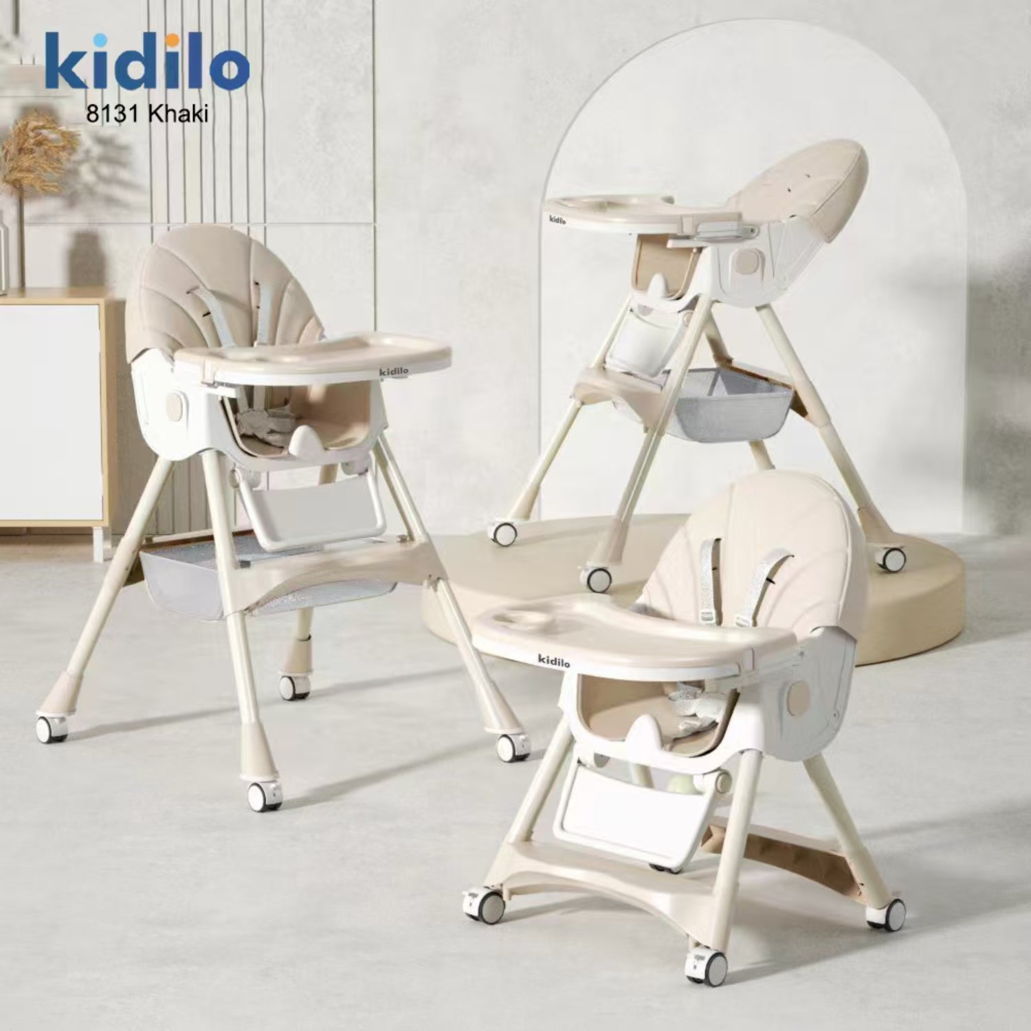 SILLA DE COMER BASICA AJUSTABLE SURTIDA KIDILO