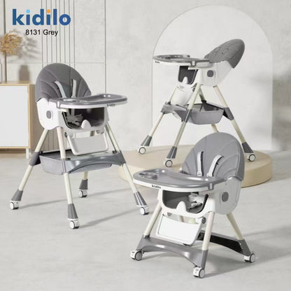 SILLA DE COMER BASICA AJUSTABLE SURTIDA KIDILO