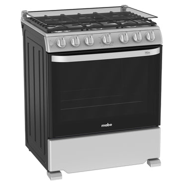 Estufa a Gas Mabe 30" Gris Capello WEM7659CFIS3 - 6 Quemadores