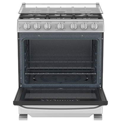 Estufa a Gas Mabe 30" Gris Capello WEM7659CFIS3 - 6 Quemadores
