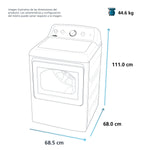 SECADORA ELECTRICA 20KG BLANCA