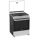 Estufa a Gas Mabe 30" Gris Capello WEM7659CFIS3 - 6 Quemadores