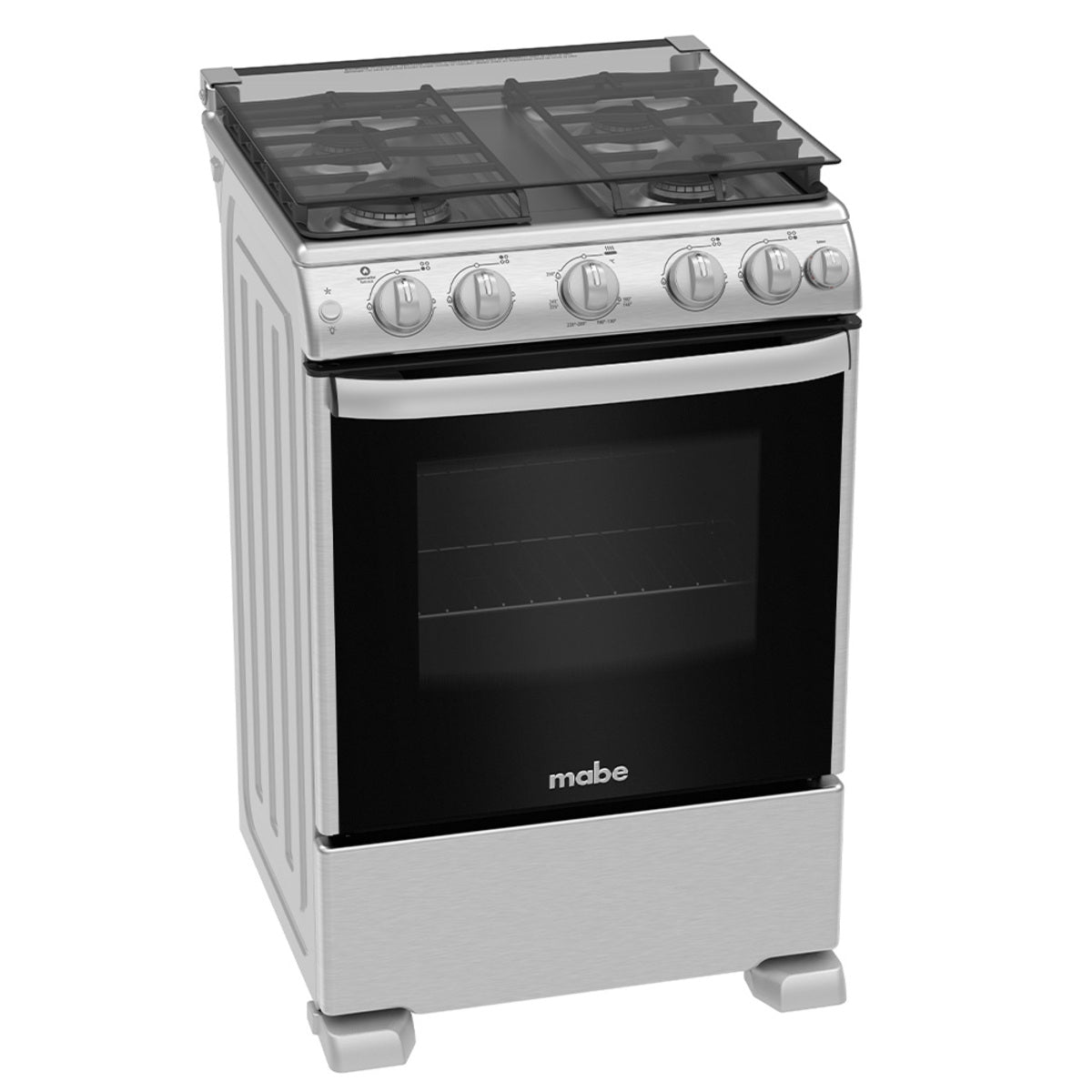 Estufa a Gas Mabe 24" Inox EM6038CFIX0 - 4 Quemadores