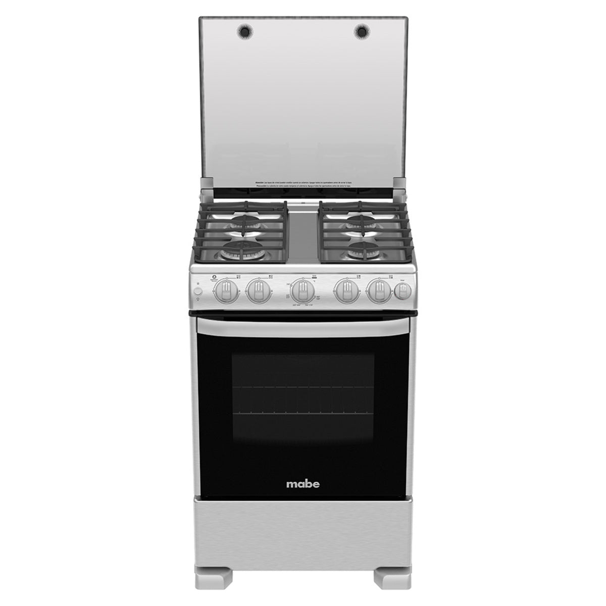 Estufa a Gas Mabe 24" Inox EM6038CFIX0 - 4 Quemadores