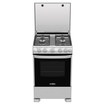 Estufa a Gas Mabe 24" Inox EM6038CFIX0 - 4 Quemadores