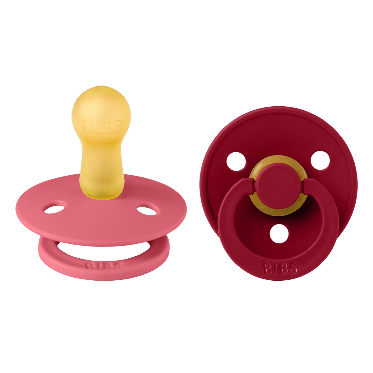 CHUPETE 2PACK LATEX CORALRUBI