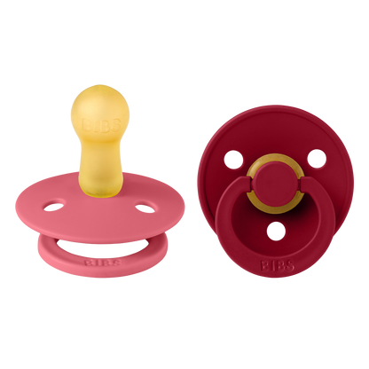 CHUPETE 2PACK LATEX CORALRUBI