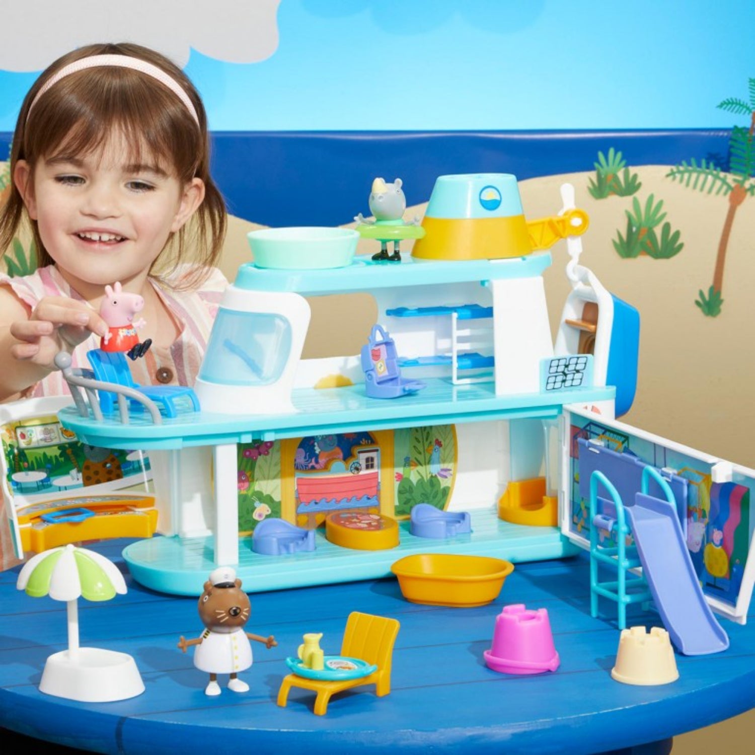 Playset de Crucero Peppa Pig con Figura F6284