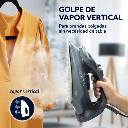 PLANCHA DE VAPOR AEROGLIDE CERAMICA NEGR
