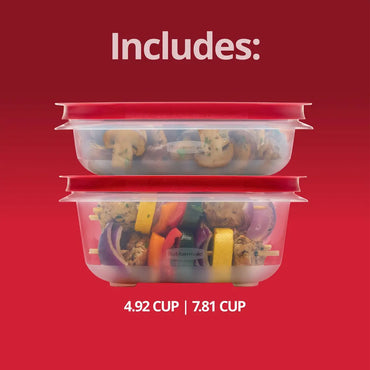 Contenedor Rubbermaid Brilliance 4.7 Tazas
