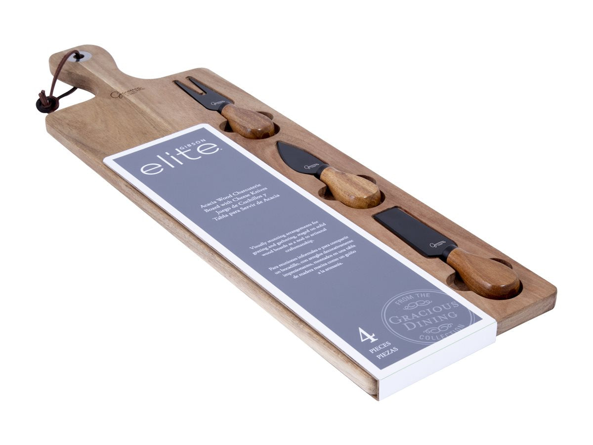 SET TABLA PQUESOS  CUCHILLOS GRACIOUS