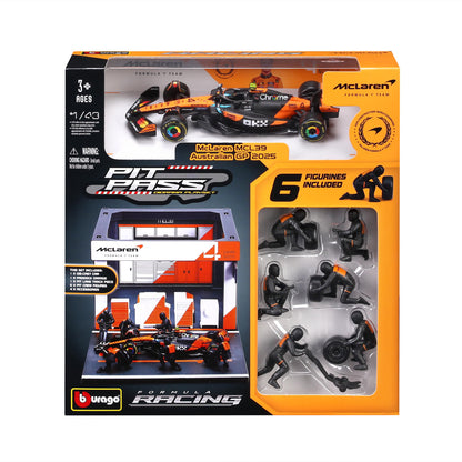 JGTE CARRO A ESCALA 1:43 F1 PITPASS MCLAREN MCL39 2025