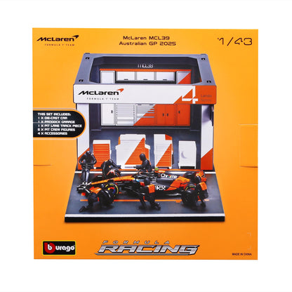 JGTE CARRO A ESCALA 1:43 F1 PITPASS MCLAREN MCL39 2025