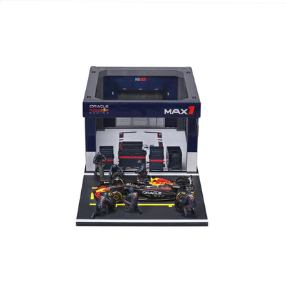 JGTE CARRO A ESCALA 1:43 F1 PIT PASS RED BULL RB21 2025