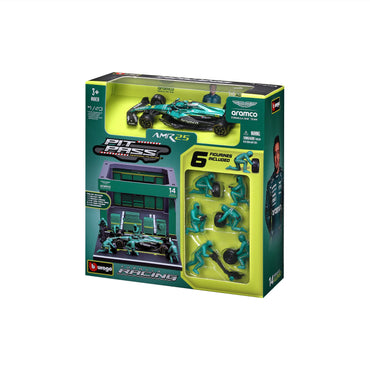 JGTE CARRO A ESCALA 1:43 F1 PIT PASS ASTON MARTIN AMR25 2025