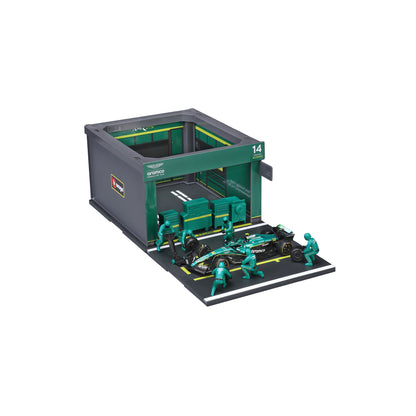 JGTE CARRO A ESCALA 1:43 F1 PIT PASS ASTON MARTIN AMR25 2025