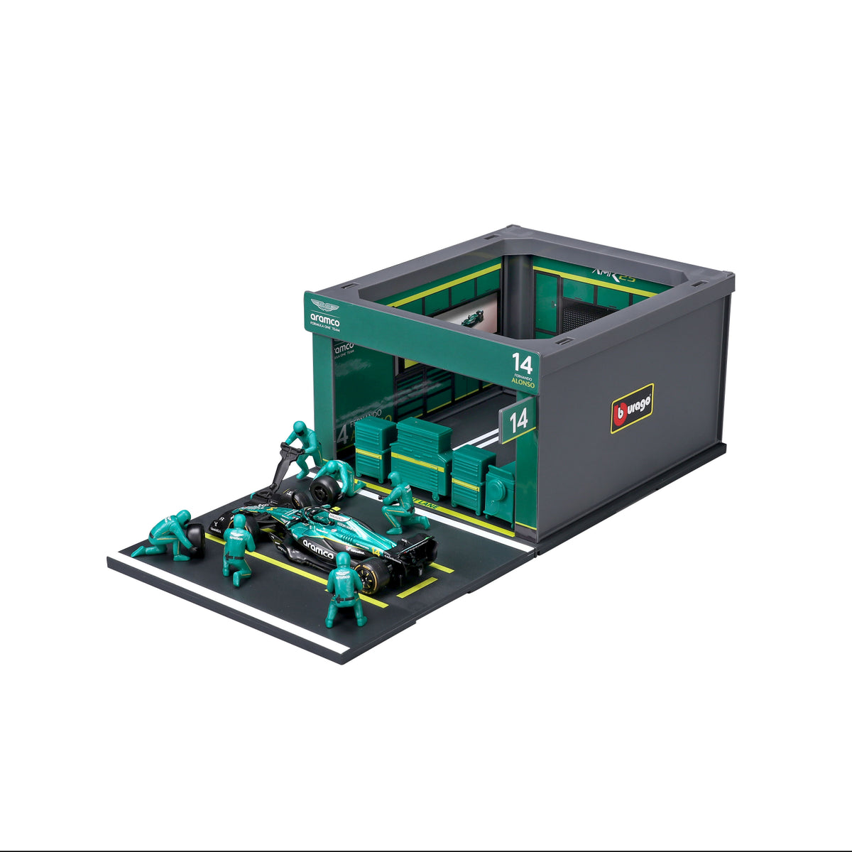 JGTE CARRO A ESCALA 1:43 F1 PIT PASS ASTON MARTIN AMR25 2025