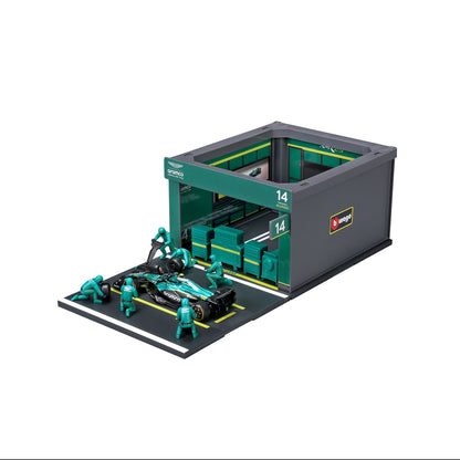 JGTE CARRO A ESCALA 1:43 F1 PIT PASS ASTON MARTIN AMR25 2025
