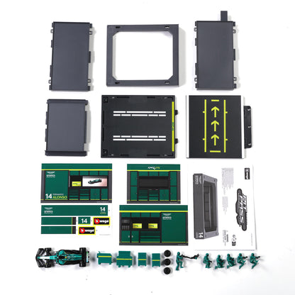 JGTE CARRO A ESCALA 1:43 F1 PIT PASS ASTON MARTIN AMR25 2025