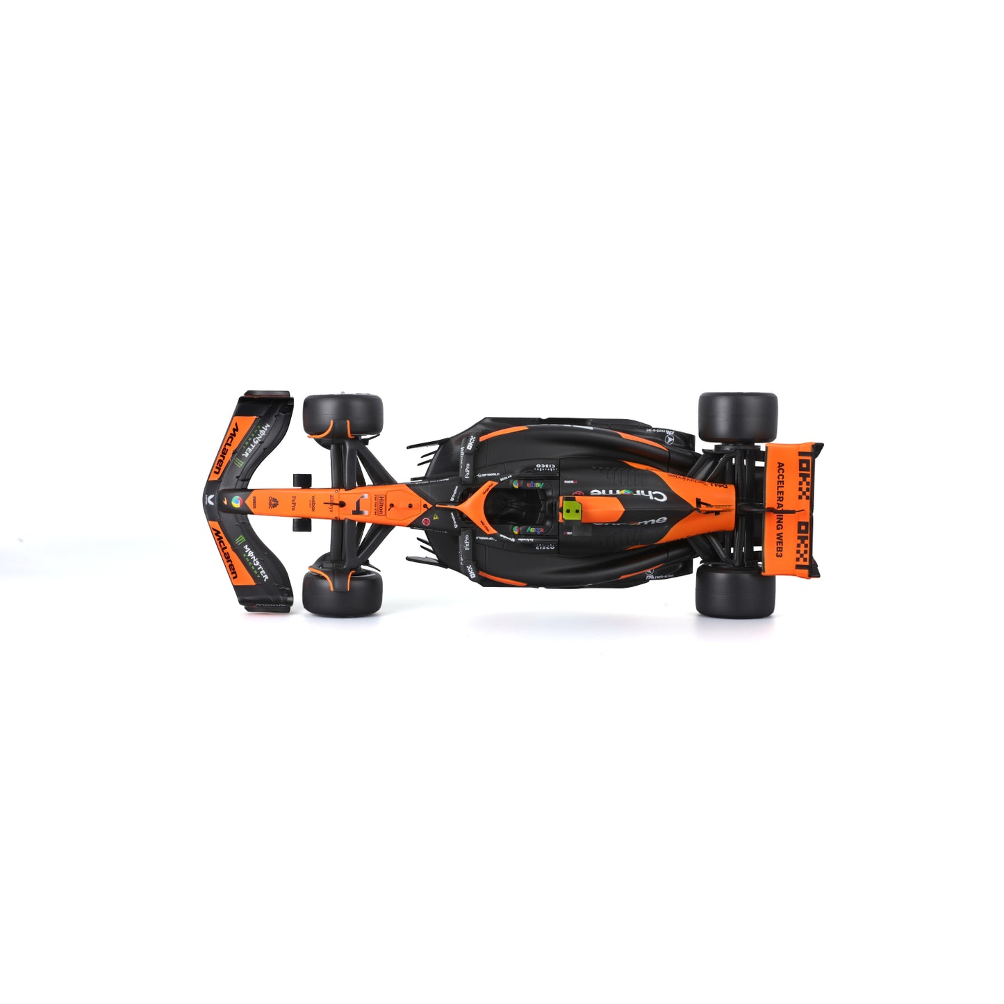 CARRO F1 A ESCALA 1:24 MCLAREN MCL38- 24 C/FIGURA