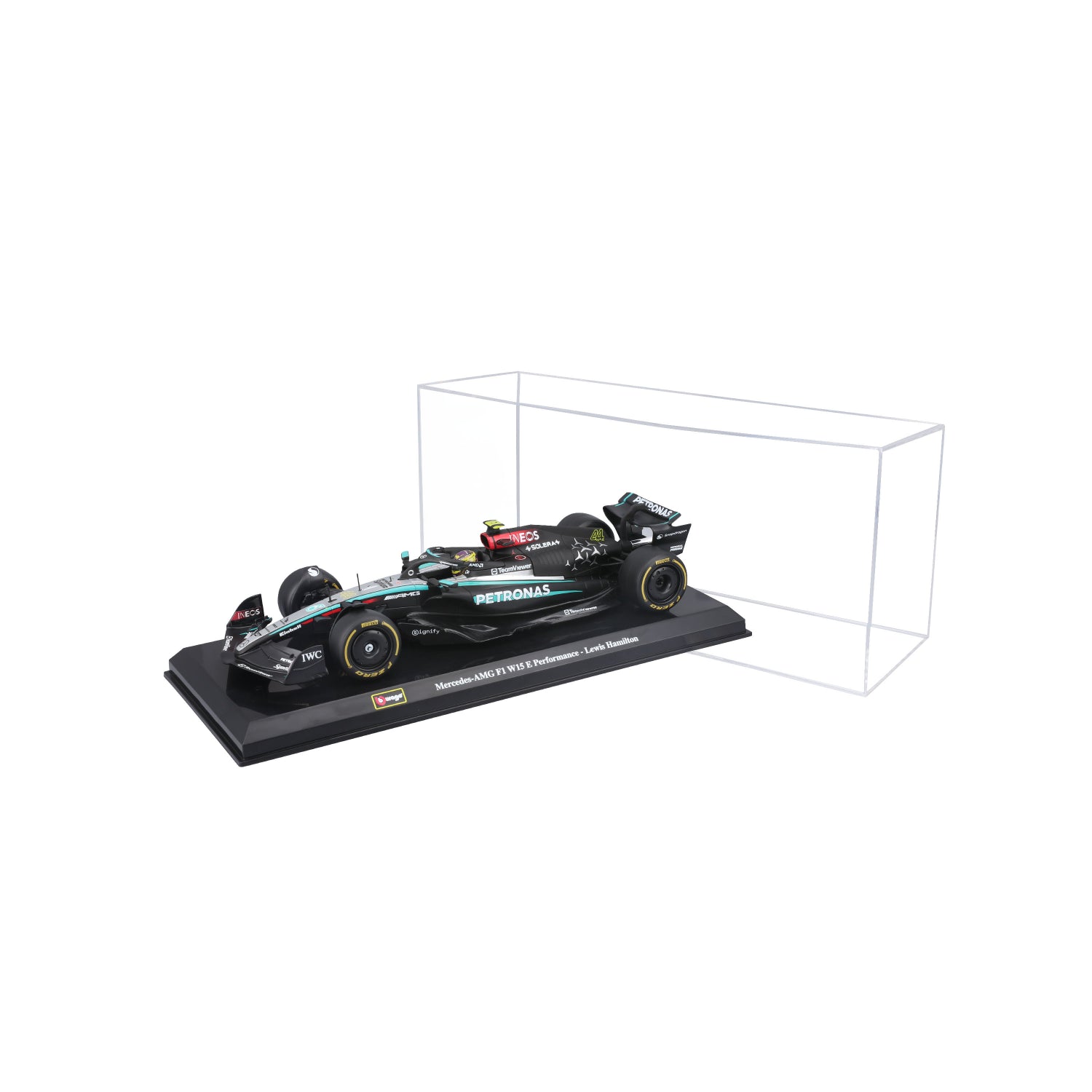 CARRO F1 A ESCALA 1:24 MERCEDES W15-24 C/CASCO