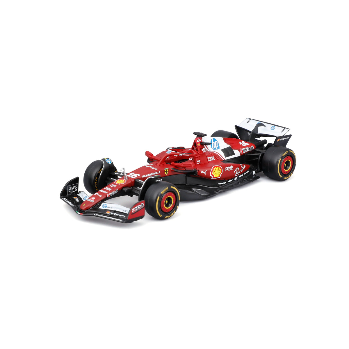 JGTE CARRO A ESCALA 1:43 RACE F1 FERRARI SF-25 2025