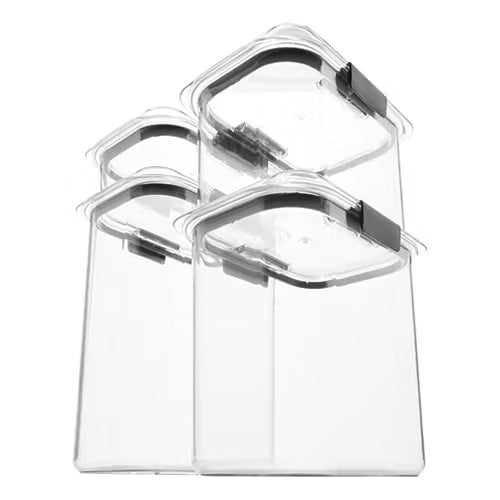 Set de 2 Recipientes Rubbermaid 4 Piezas – Sistema Easy Find Lids