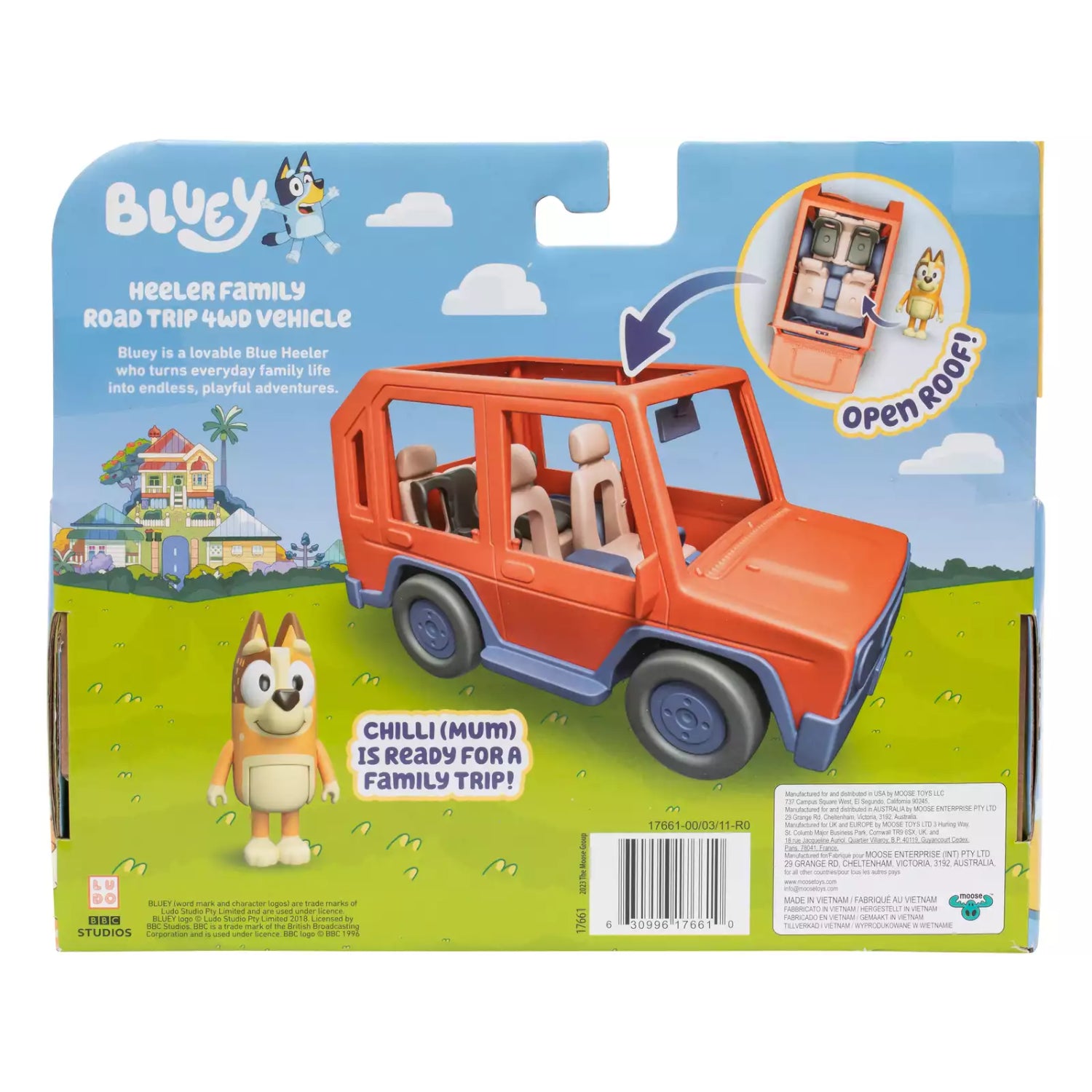 BLUEY S11 VEHICULO HEELER 4WD FAMILIAR