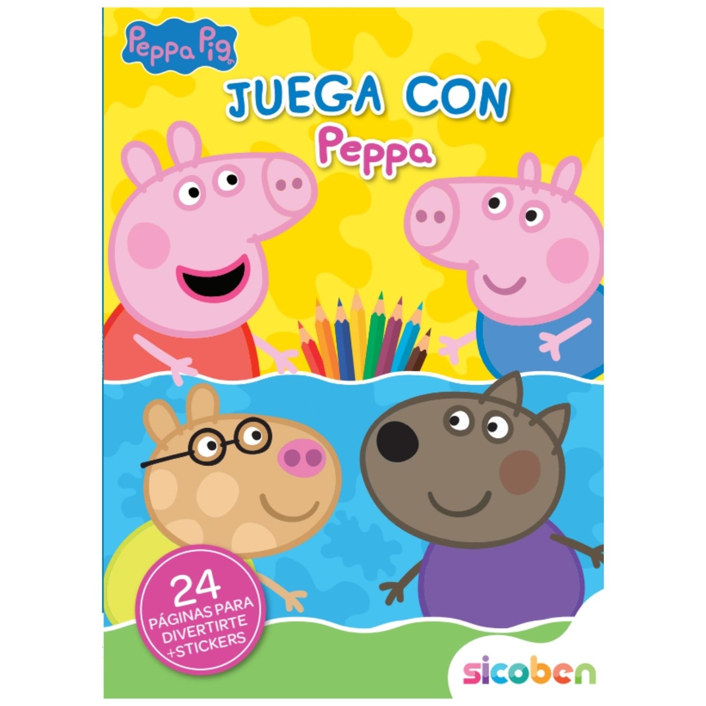 LIBRO ACTIVIDADES JUEGA CON HASBRO
