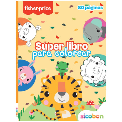Libro Educativo para Bebés Fisher-Price Nivel 1 (MM-M-C-9406)