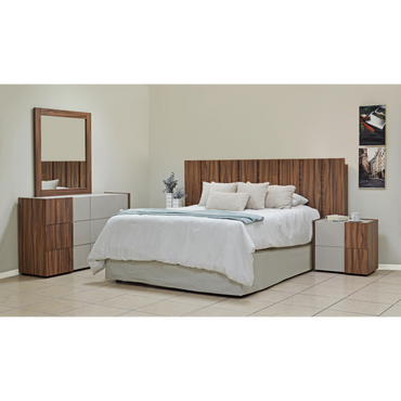 POLONIA QN HEADBOARD WITH 2 TABLES