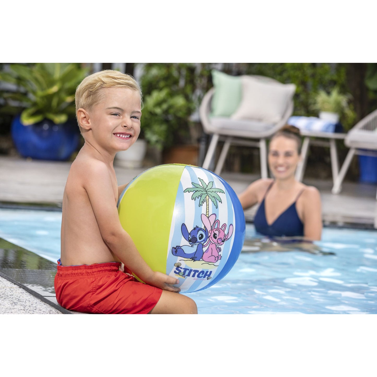 Pelota de Playa Disney Stitch 51 cm Bestway 9104T