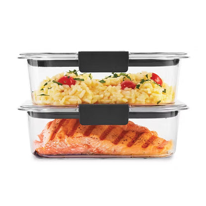 Set 2 Recipientes Rubbermaid 0.7L (3.2 Tazas) con Tapa Hermética