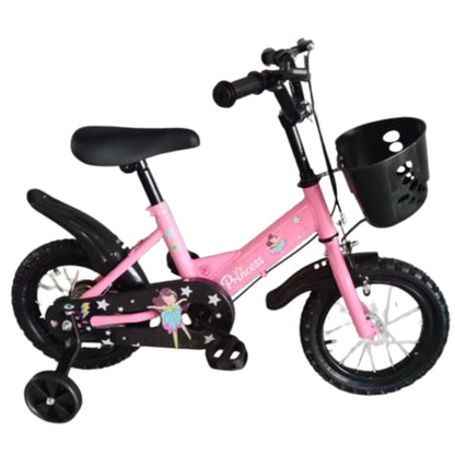 Bicicleta Infantil Aro 12 con Canasta Rosada SDL-51RS