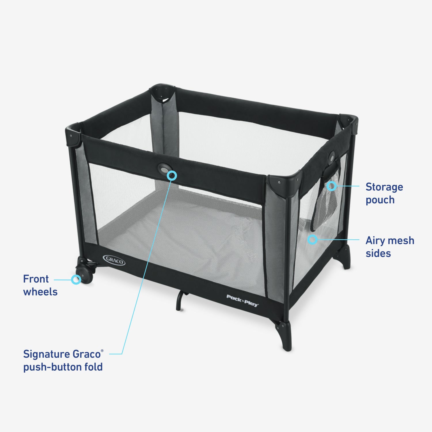 Corral Cuna Graco Pack 'n Play Base Kolb 2164118