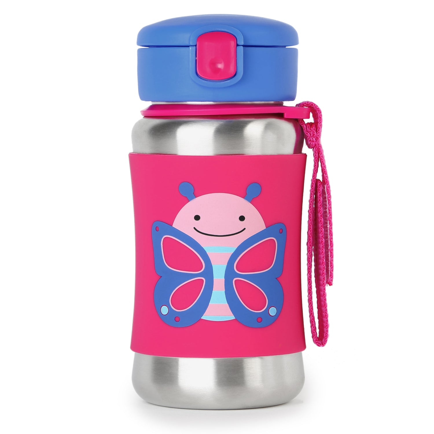 Botella de Acero Inoxidable Zoo Mariposa Skip Hop - 12oz 252517