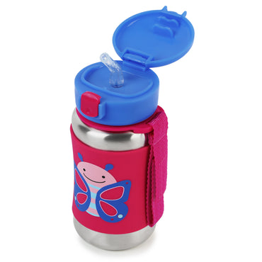 Botella de Acero Inoxidable Zoo Mariposa Skip Hop - 12oz 252517