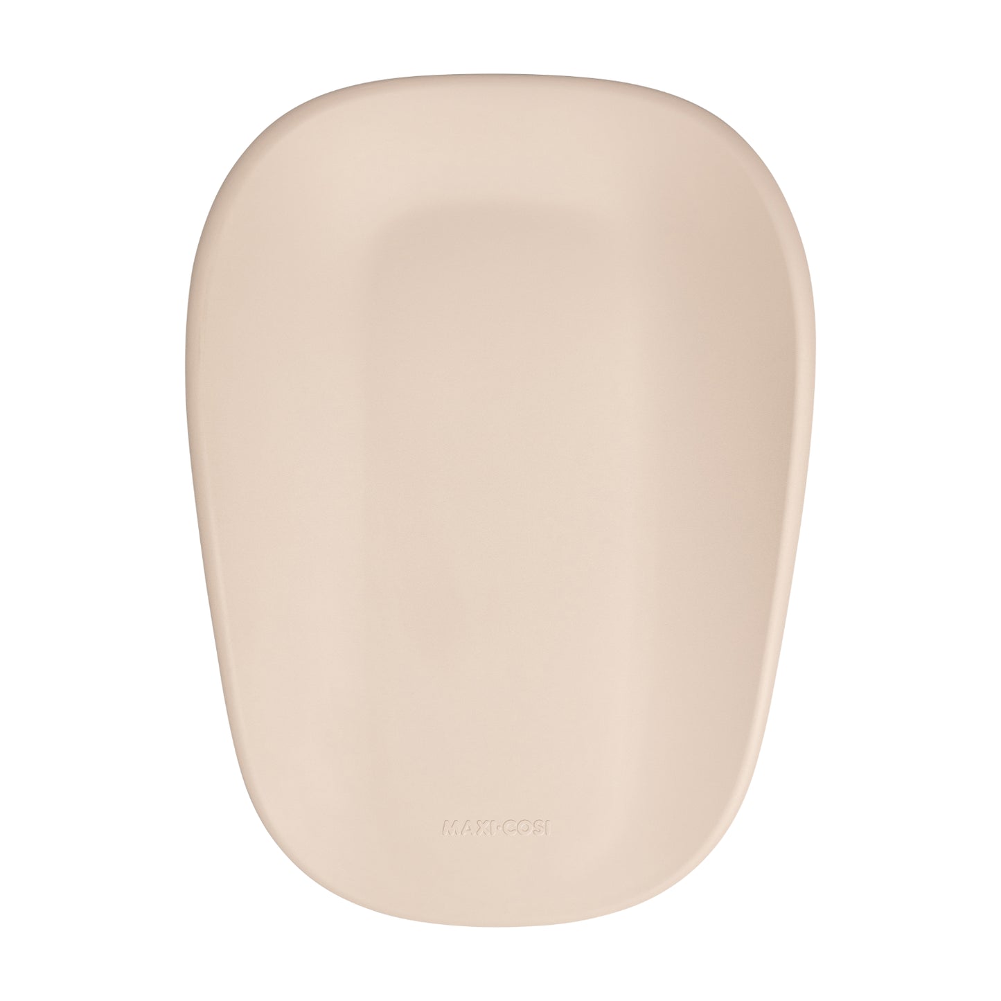 Cambiador beige MAXI COSI, vista superior, ideal para el cuidado del bebé
