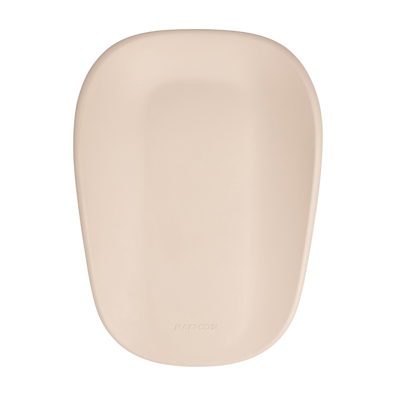 Cambiador beige MAXI COSI, vista superior, ideal para el cuidado del bebé