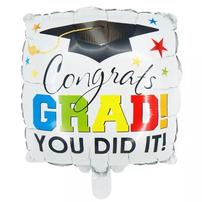 18th GRADUATION BALLOON ASSORTED