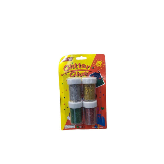 SET OF 4 GLITTER CANS