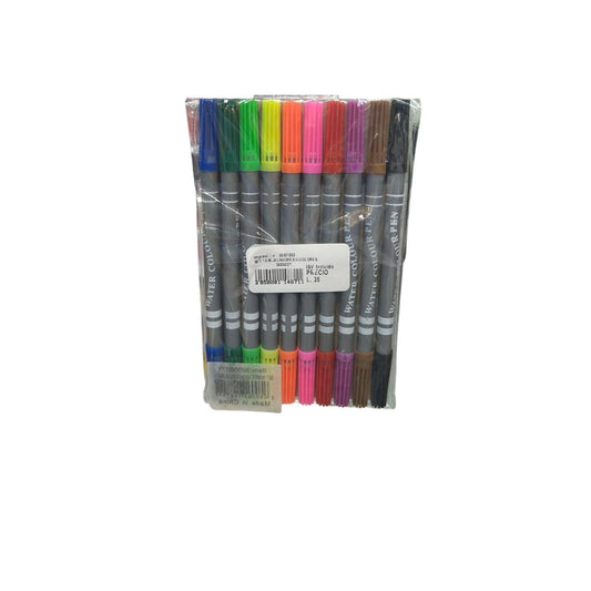 SET OF 10 COLORED MARKERS