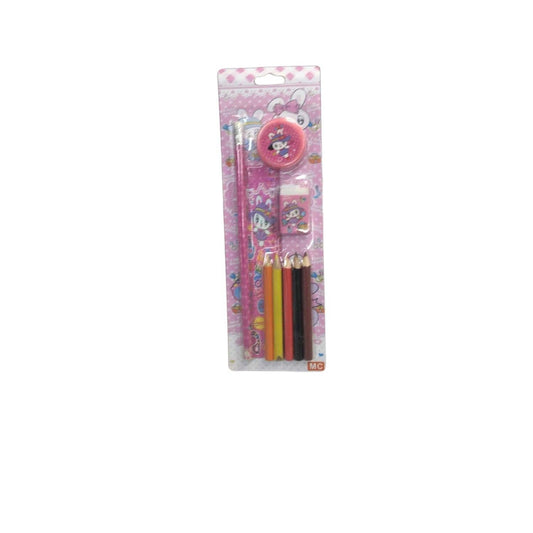 PENCIL SET WITH ASSORTED COLORS
