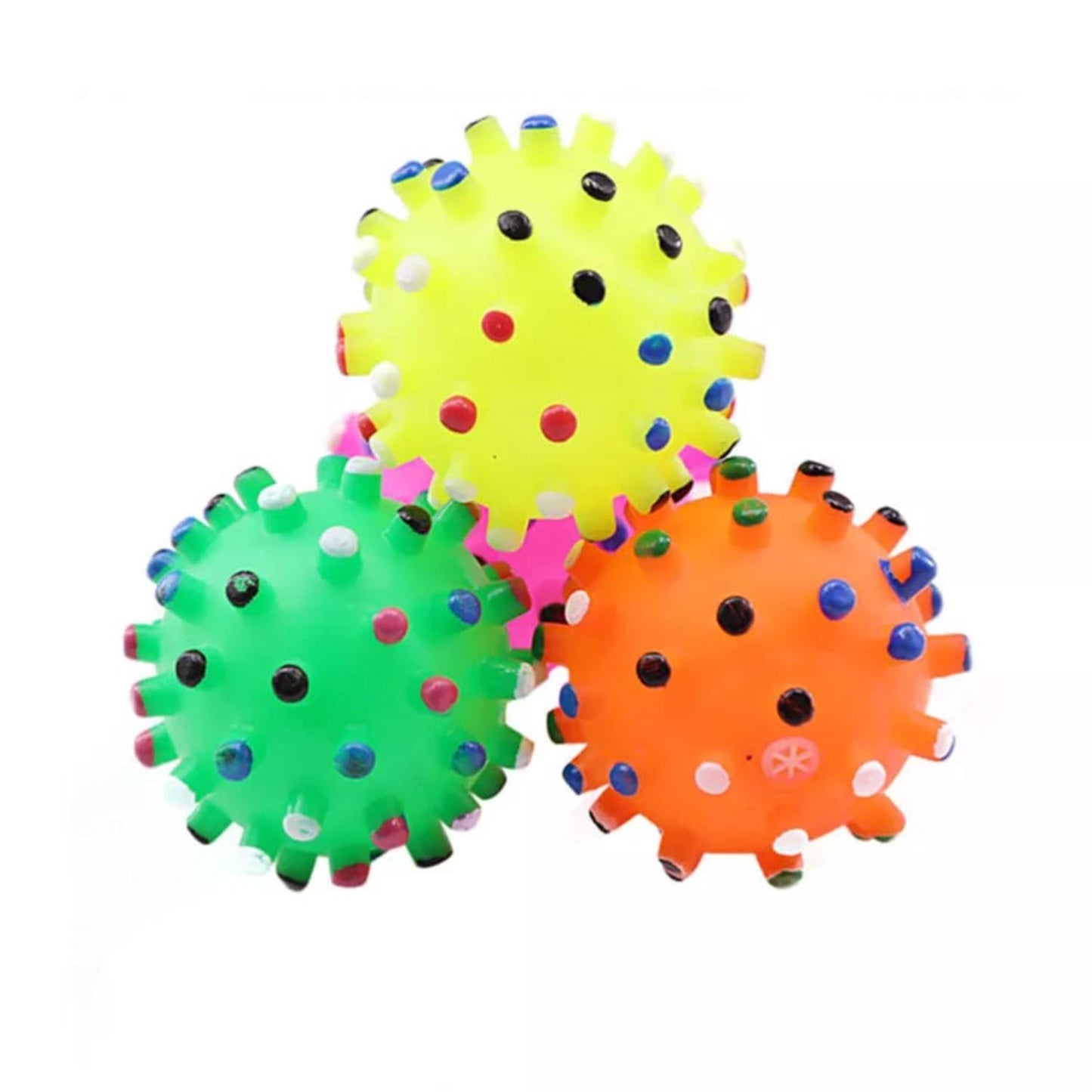 JUGUETE PELOTA VERDE P/MASCOTA