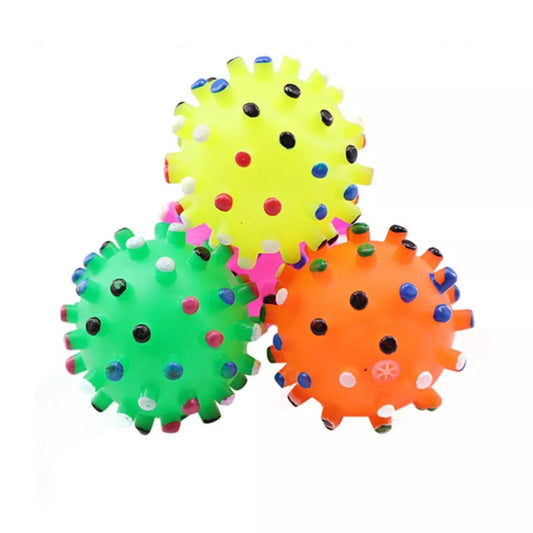 GREEN BALL TOY FOR PETS