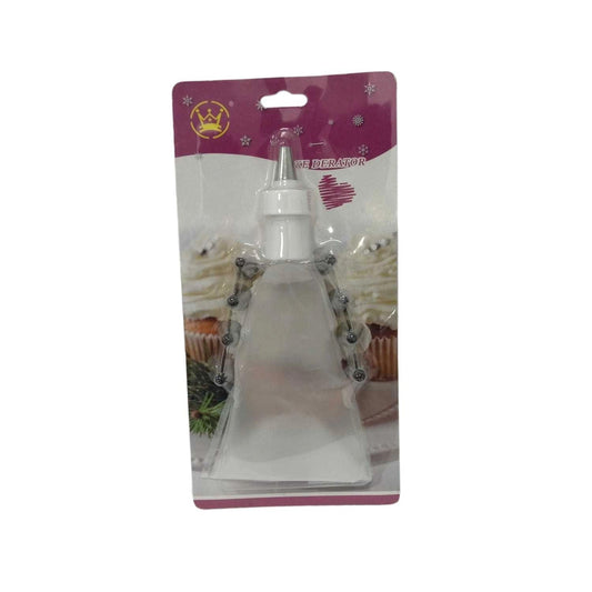 SET OF PASTRY BAG WITH ASSORTED TIPS
