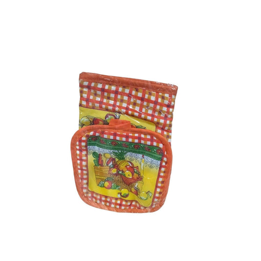 SET GUANTE+AGARRADERA P/COCINA SURTIDO