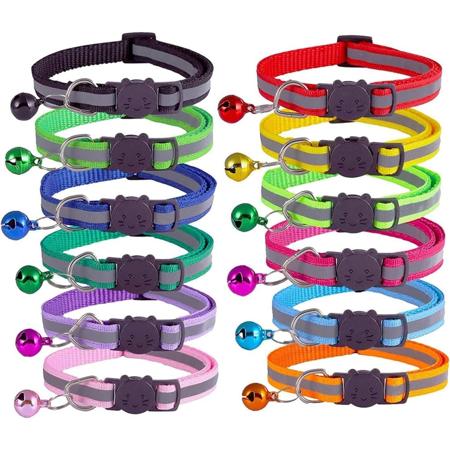 COLLAR REFLECTANTE P/MASCOTA SURTIDO