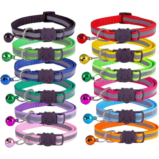 COLLAR REFLECTANTE P/MASCOTA SURTIDO
