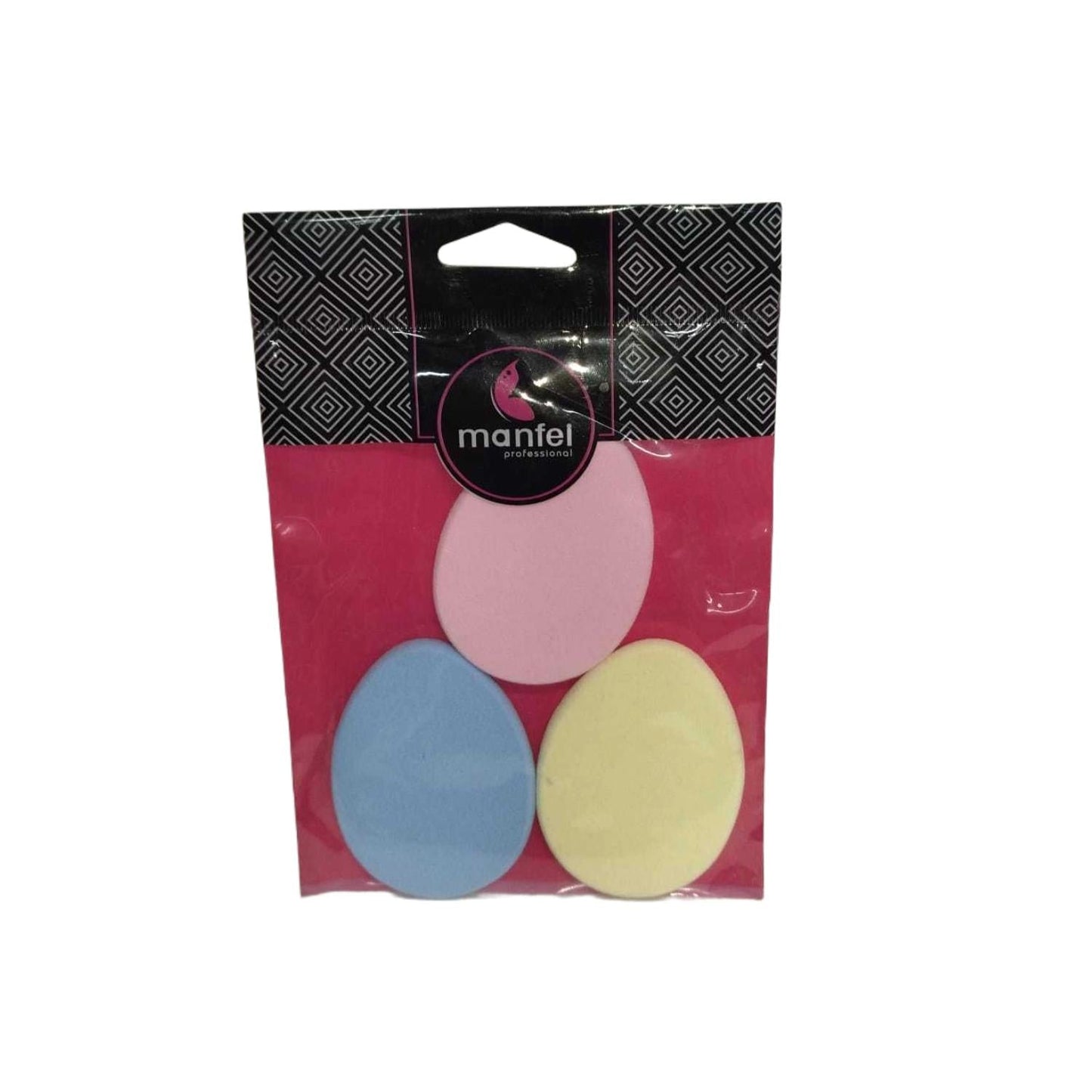 SET OF 3 SPONGES FOR MAKEUP POWDER